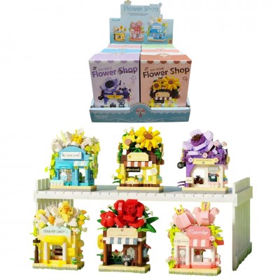 6TR-6410 LEGO FLOWER SHOP X 6 MODELOS 