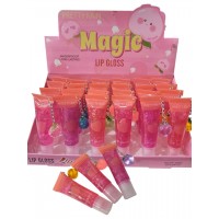 5MA-19004 LIP GLOSS MAGICO FRUTAS ESCARCHADO WATERPROOF X 24PCS 5MA-19004 LIP GLOSS MAGICO FRUTAS ESCARCHADO WATERPROOF X 24PCS