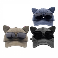 P14-047 GORRAS DE OREJAS DE GATO CON PORTA LETES P14-047 GORRAS DE OREJAS DE GATO CON PORTA LETES