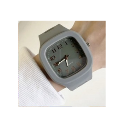 A5-078 RELOJ ANALOGICO CUADRADO PARA DAMA 