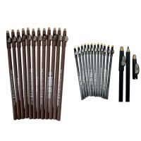 5MA-9581 LAPIZ DE OJO CREMOSO CON SACAPUNTA SHEGLAM X 12PCS