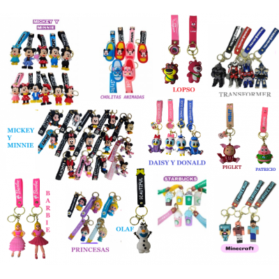 P14-004 LLAVERO KAWAII ANIMADO SURTIDO POR CATEGORIA #A