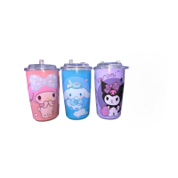 P14-068 TERMO DE ACERO INOXIDABLE CON PITILLO DE SANRIO #A 450 ML