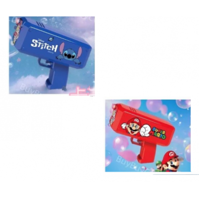 A13-049 PISTOLA DE BURBUJAS ANIMADOS 21*7.5*16CM