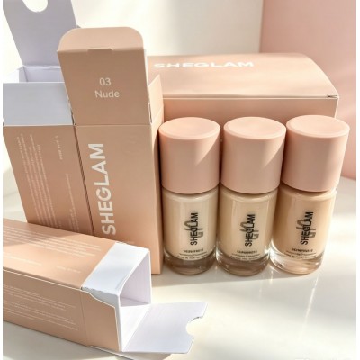 7MA-0101   BASE SHEGLAM VIDRIO X 3 COLOR