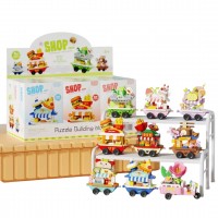 6TR-6413 LEGO SHOP VENDOR X 9 MODELOS 